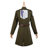 Attack on Titan Levi·Ackerman Cosplay Costume Coat  Halloween Carnival Party Suit